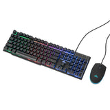 KIT PHOENIX YEYIAN YKP-20705 MOUSE Y TECLADO GAMER LED ALAMBRICO