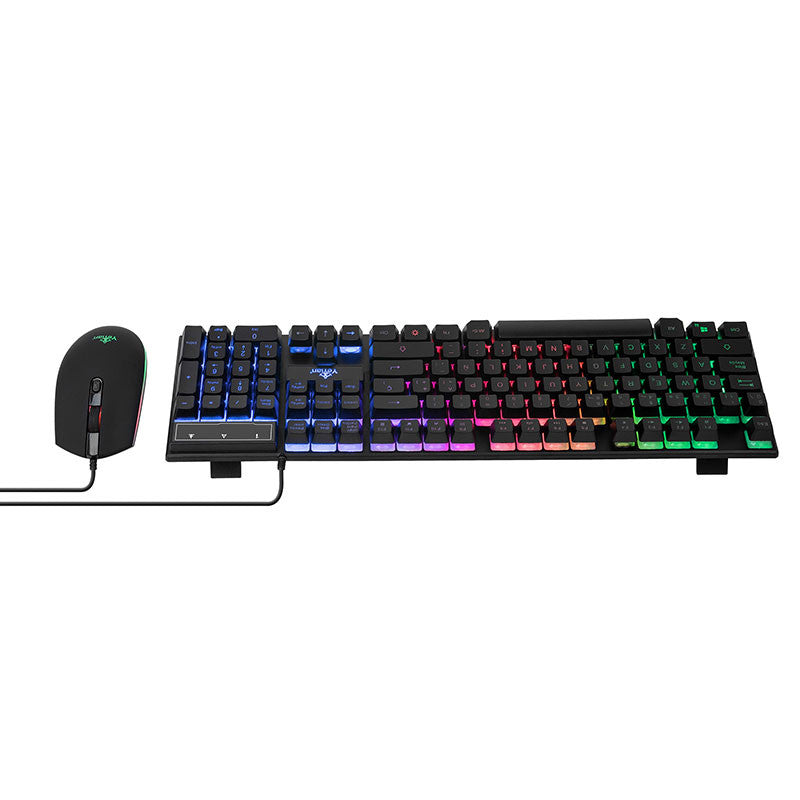 KIT PHOENIX YEYIAN YKP-20705 MOUSE Y TECLADO GAMER LED ALAMBRICO