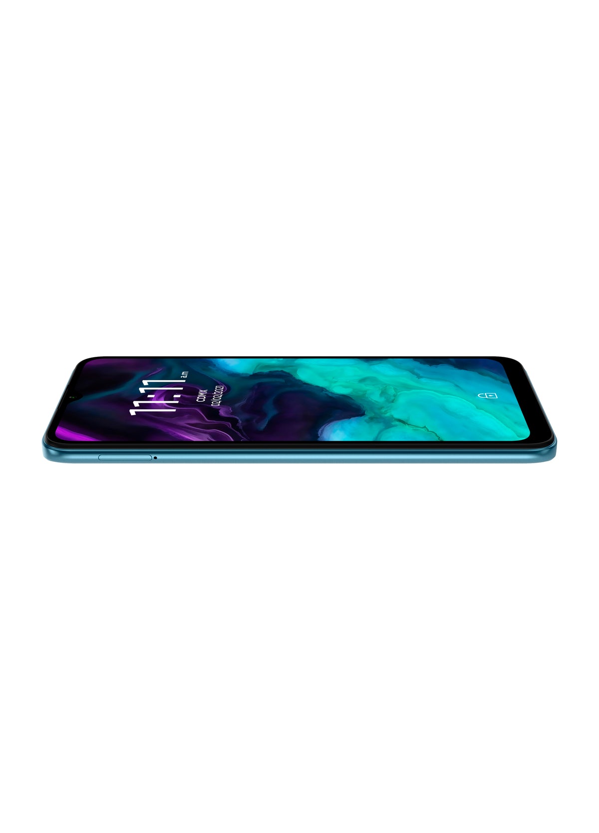 Smartphone Lanix Alpha 1V 6.5" HD 32GB/2GB Nano Dual Sim Cámara 13+2MP+2MP/8MP Octacore Android 11 Color Aqua
