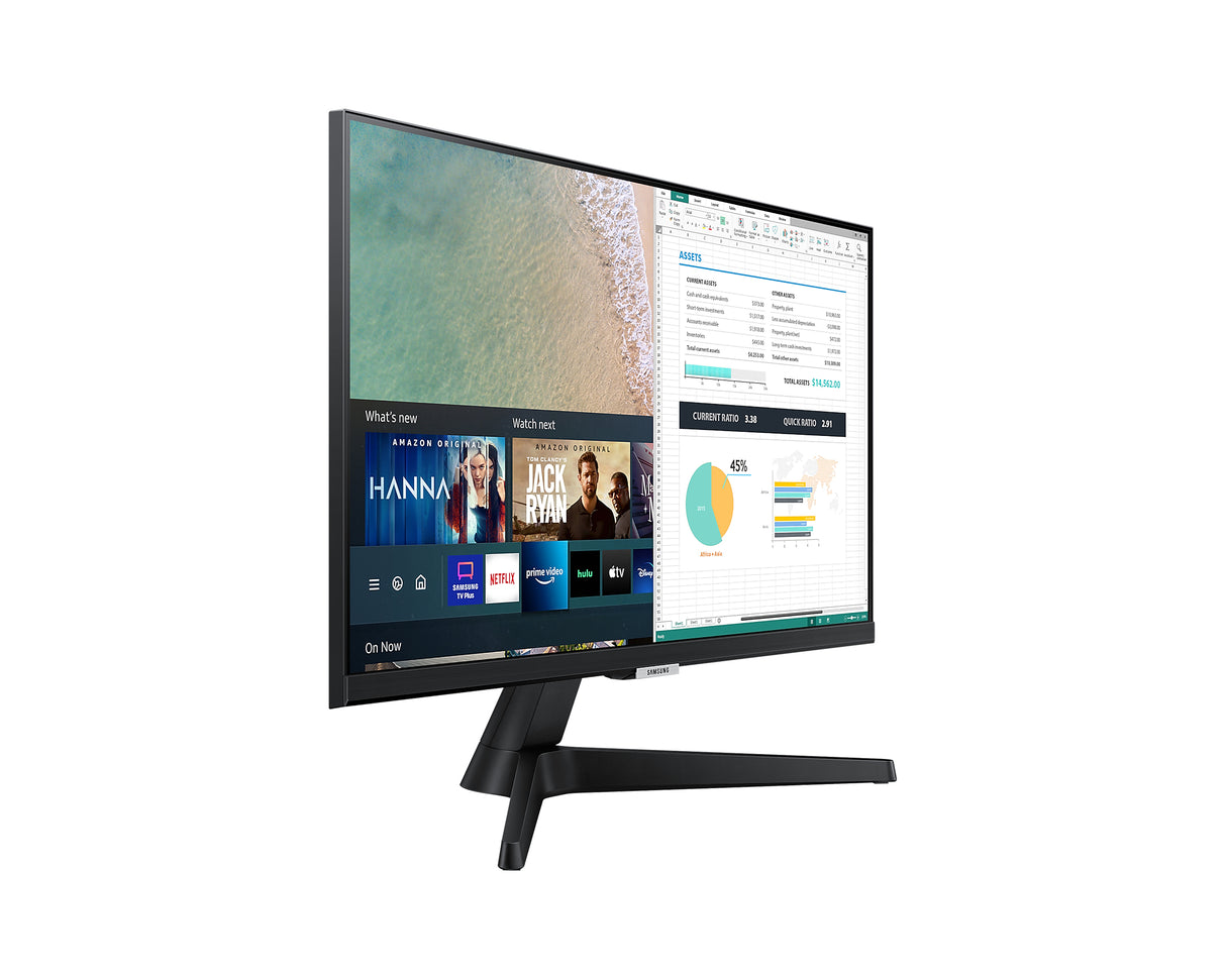 Samsung Smart Monitor Monitor 61 cm (24") 1920 x 1080 Pixeles Full HD LCD Wifi Negro