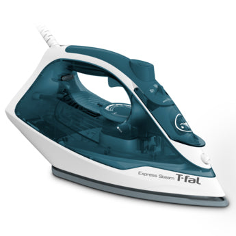 T-Fal FV2830X0 plancha Plancha a vapor Piso de cerámica 1600 W Azul, Blanco, 130 g/min