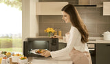LG NeoChef MH1596DIR microondas Negro Microondas combinado Encimera 42 L