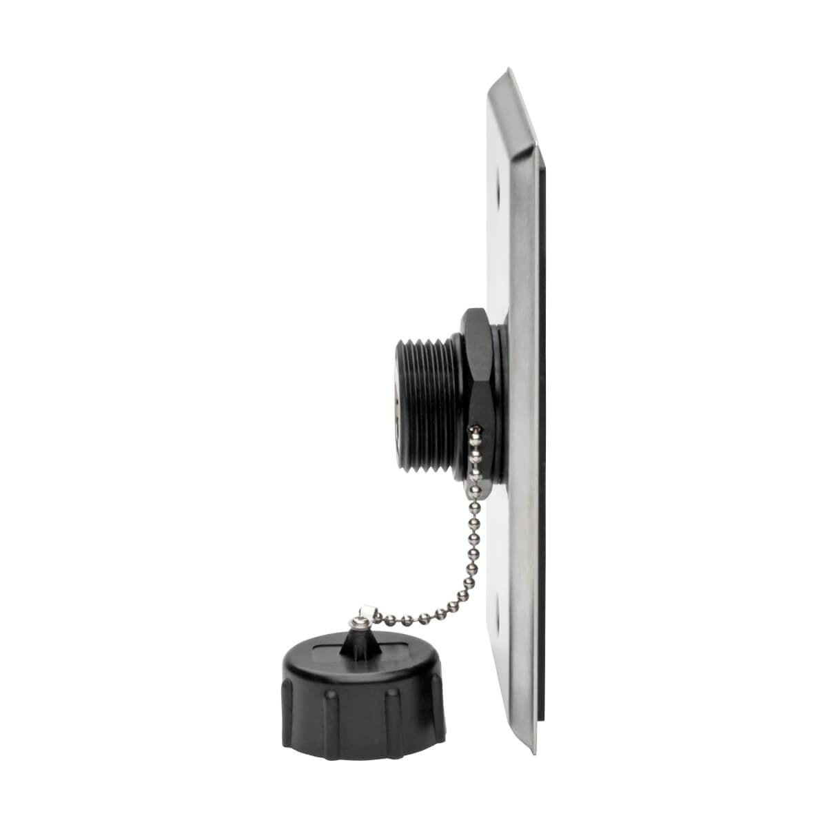Tripp Lite N206-BC01-IND Acoplador de Mampara RJ45 para Cat5 / Cat6, Hembra a Hembra, Blindado, Indu