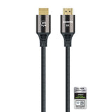 Manhattan Cable HDMI 8K@60 Hz con Ethernet, 3 m, certificado, apto para TODOS los usos 8K, 4K y 1080p/HD (ideal para act
