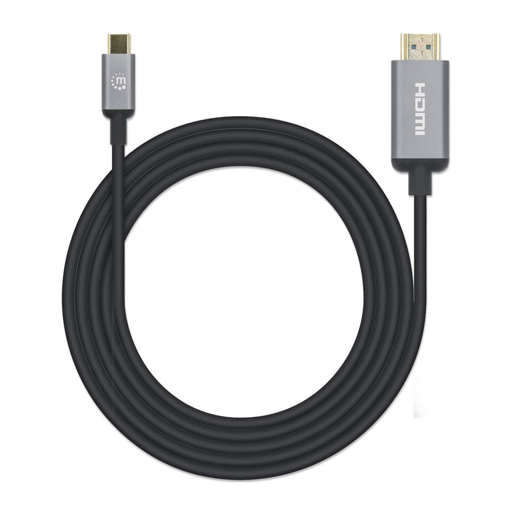 Manhattan Cable USB C a HDMI V3.1 2 Mts 4K, Macho a Macho