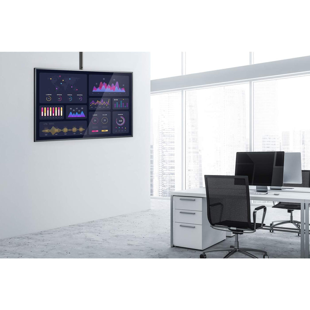 Manhattan Soporte de techo para TV de movimiento completo y ajustable en altura soportes para tv 50 kg 94 cm (37") 1 177,8 cm (70")