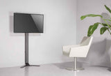 Manhattan Soporte de suelo ultradelgado para TV/monitores, para pantallas de 37" a 55", Compatibilid
