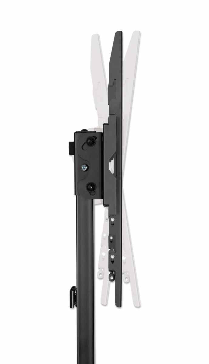 Manhattan Soporte de suelo ultradelgado para TV/monitores, para pantallas de 37" a 55", Compatibilid