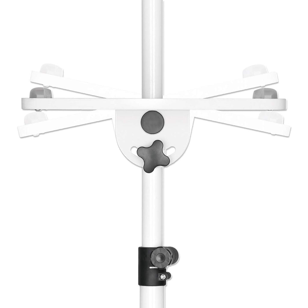 Manhattan Soporte de carrito para proyectores y laptops muebles y soportes para dispositivos multimedia Gris, Blanco Portátil/Proyector Carro multimedia 10 kg