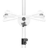 Manhattan Soporte de carrito para proyectores y laptops muebles y soportes para dispositivos multimedia Gris, Blanco Portátil/Proyector Carro multimedia 10 kg