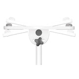 Manhattan Soporte de carrito para proyectores y laptops muebles y soportes para dispositivos multimedia Gris, Blanco Portátil/Proyector Carro multimedia 10 kg