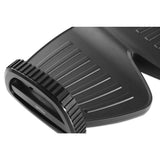 Manhattan Reposapiés ergonómico con balanceo soportes para el apoyo de pies Plástico Negro 10 kg 502 mm