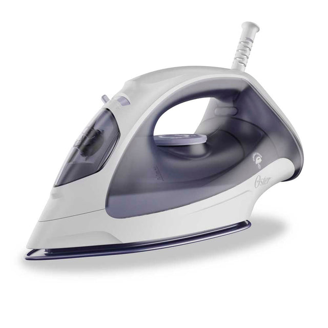 Oster GCSTBS3802 plancha Plancha a vapor Suela antiadherente Blanco, Azul, 180°, Giratorio