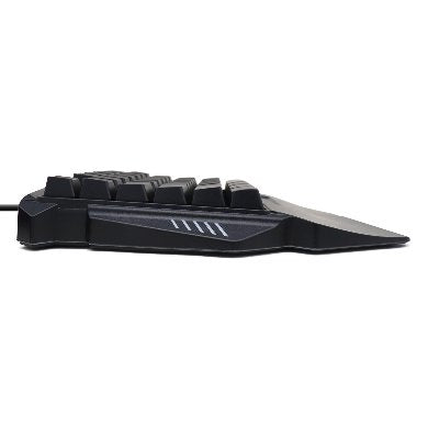 Brobotix Teclado Gamer Alámbrico USB, RGB, One Hand, Modelo 567892