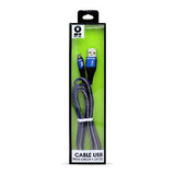 BRobotix 6000717 cable USB USB 2.0 1 m USB A Micro-USB B Azul
