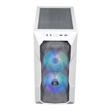 Cooler Master TD300 Mini Tower Blanco, Micro ATX, Mini-ITX, Red, TD300-WGNN-S00