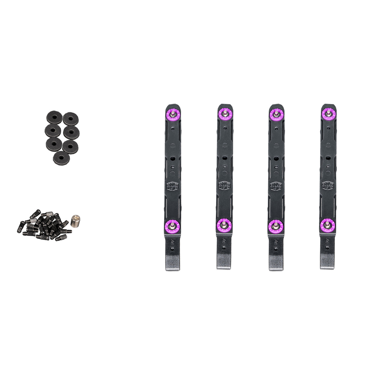 Cooler Master TD300 Mini Tower Negro, Micro ATX, Mini-ITX, Red, TD300-KGNN-S00