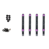 Cooler Master TD300 Mini Tower Negro, Micro ATX, Mini-ITX, Red, TD300-KGNN-S00