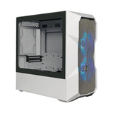 Cooler Master TD300 Mini Tower Blanco, Micro ATX, Mini-ITX, Red, TD300-WGNN-S00