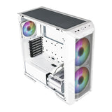 Cooler Master HAF 500 Midi Tower Blanco, ATX, Micro ATX, SSI CEB, H500-WGNN-S00