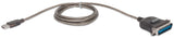 Manhattan 317474 Cable Negro USB A Centronics 36-pin 1,8 m