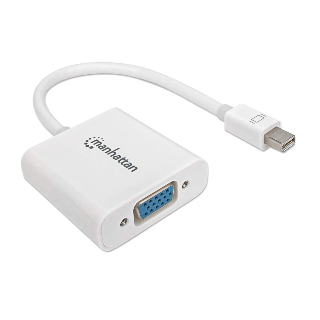 Manhattan Adaptador Mini DisplayPort a VGA Cable Derecho Derecho Níquel 0,17 m