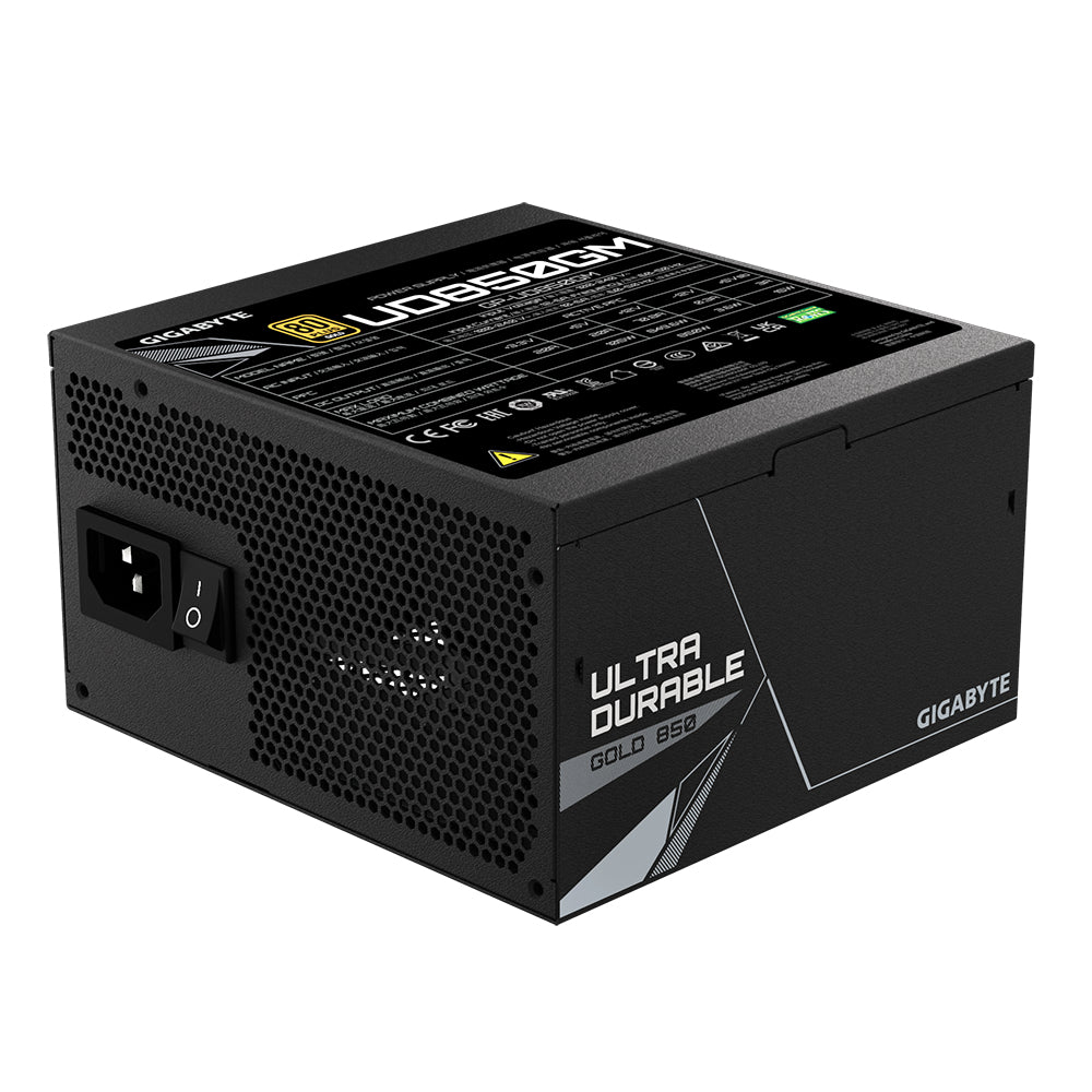 GIGABYTE UD850GM unidades de fuentes de alimentación 850 W 100 - 240 V 50 - 60 Hz 12 A