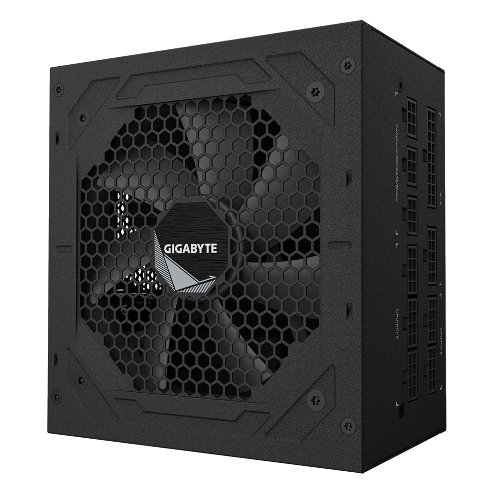 GIGABYTE GP-UD750GM unidad de fuente de alimentación 750 W 20+4 pin ATX ATX Negro, 100 - 240 V, Activo, 105 W