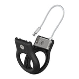 SOPORTE SEGURO C/CACBLE FINO METALICO