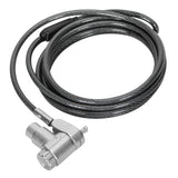 Targus ASP95MKGLX-25 Cable Plata Monitor, Portátil, Smartphone Llave Acero galvanizado