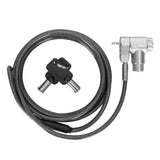 Targus ASP95MKGLX-25 Cable Plata Monitor, Portátil, Smartphone Llave Acero galvanizado