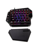 Balam Rush BR-932721 teclado Juego USB Negro, Alámbrico, Interruptor mecánico, LED RGB