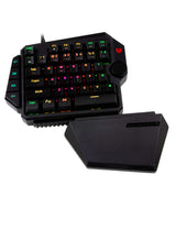 Balam Rush BR-932721 teclado Juego USB Negro, Alámbrico, Interruptor mecánico, LED RGB