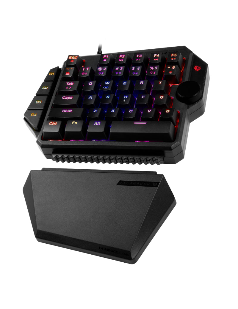 Balam Rush BR-932721 teclado Juego USB Negro, Alámbrico, Interruptor mecánico, LED RGB