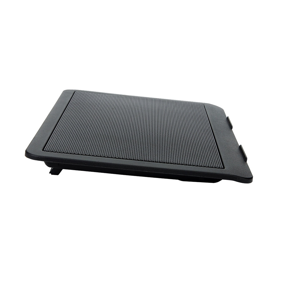Ghia GAC-227 soporte para laptop Soporte para computadora portátil Negro 45.7 cm (18"), Plástico, 1 pieza(s)