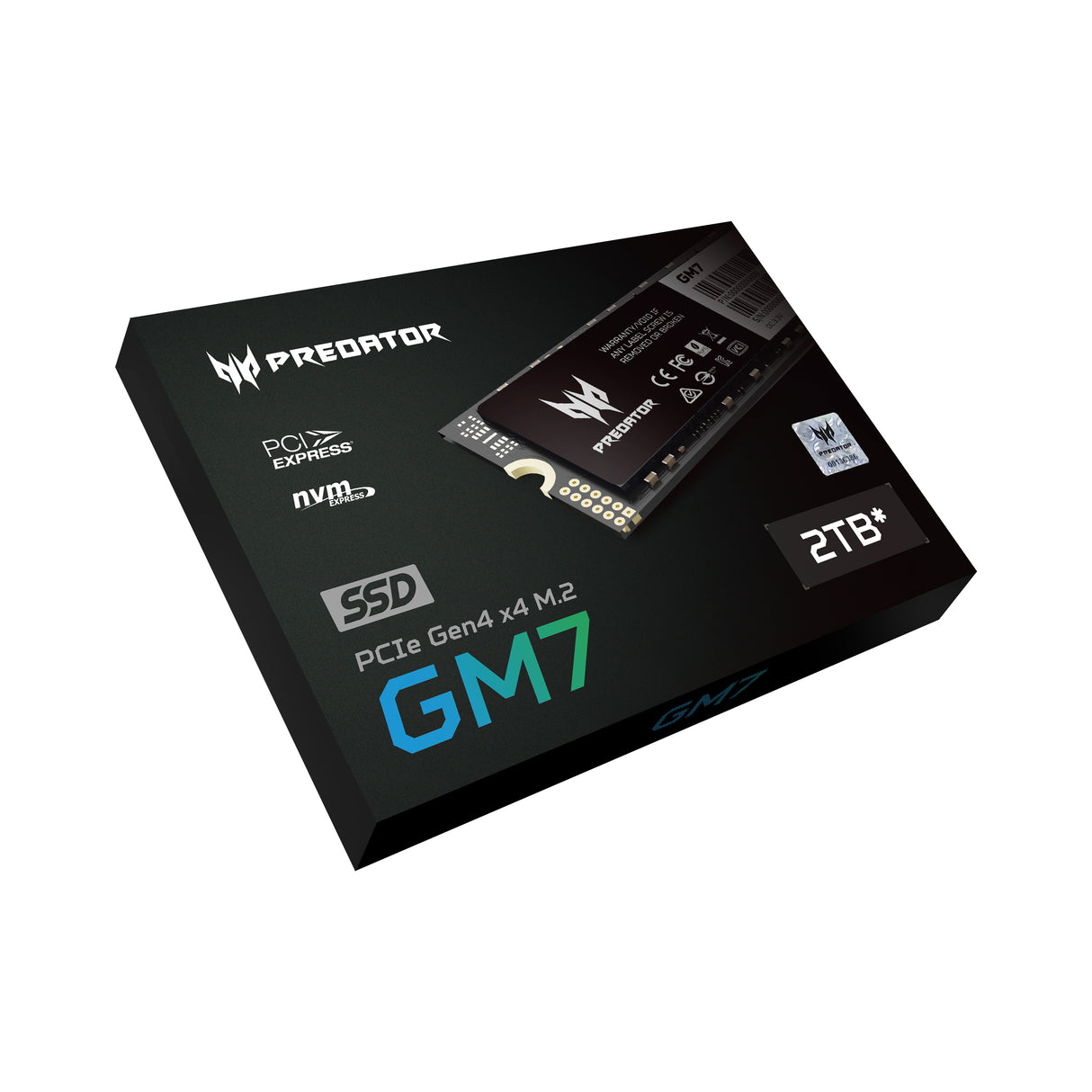 Predator Predator GM7-2TB unidades internas de estado sólido 2.0 2 GB M.2 PCI Express 4.0