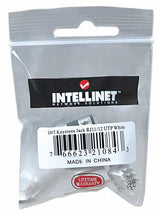 Intellinet JACK RJ11 RJ12 KEYSTONE DE IMPACTO BLANCO módulos de conectores de red Plano Blanco RJ-11 RJ-12