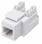 Intellinet JACK RJ11 RJ12 KEYSTONE DE IMPACTO BLANCO módulos de conectores de red Plano Blanco RJ-11 RJ-12