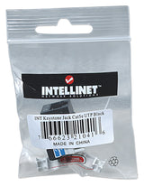 Intellinet 210416 módulos de conectores de red Plano Negro RJ-45 Hembra