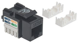 Intellinet 210416 módulos de conectores de red Plano Negro RJ-45 Hembra