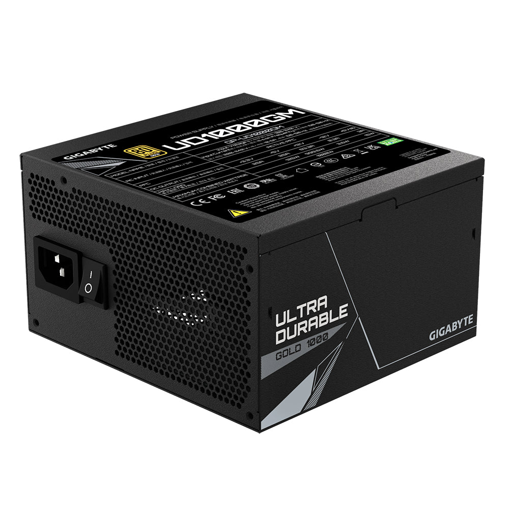 GIGABYTE UD1000GM unidades de fuentes de alimentación 1000 W 100 - 240 V 50 - 60 Hz 15 - 6.5 A
