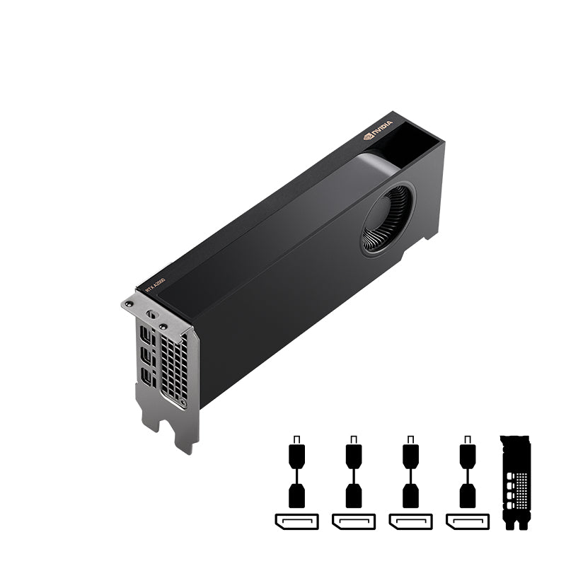 PNY VCNRTXA200012GB-PB tarjeta gráfica NVIDIA RTX A2000 12 GB GDDR6, 192 Bit, 7680 x 4320 Pixeles, PCI Express x16 4.0