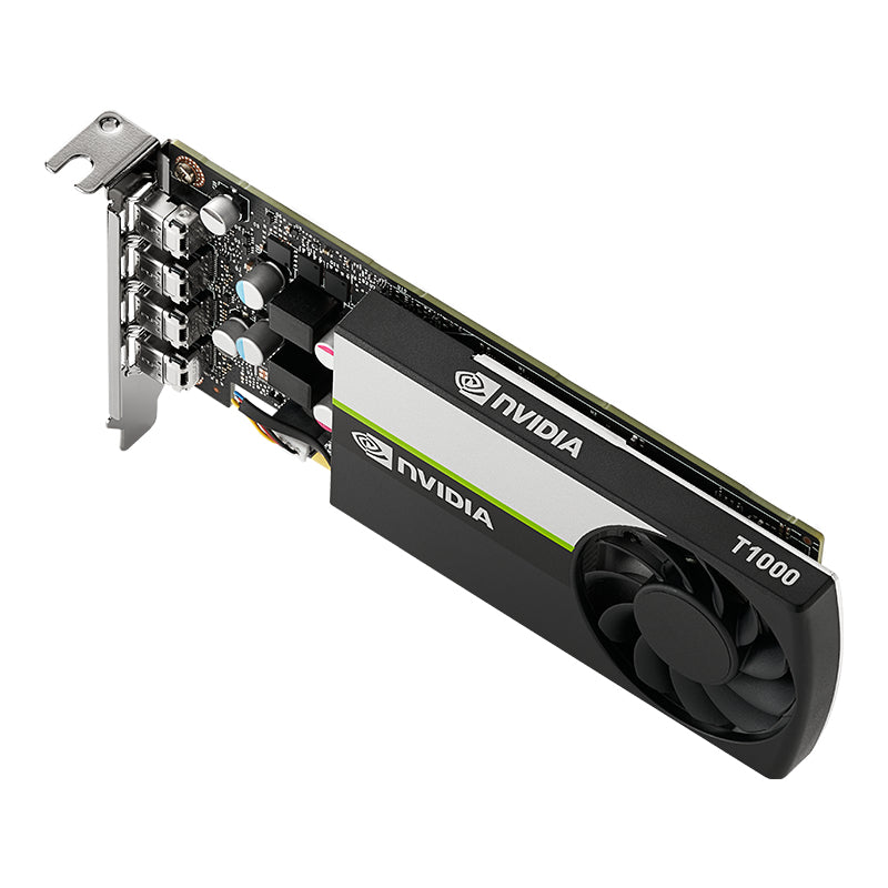 PNY VCNT10008GB-PB tarjeta gráfica NVIDIA T1000 8 GB GDDR6, 128 Bit, 5120 x 2880 Pixeles, PCI Express x16 3.0