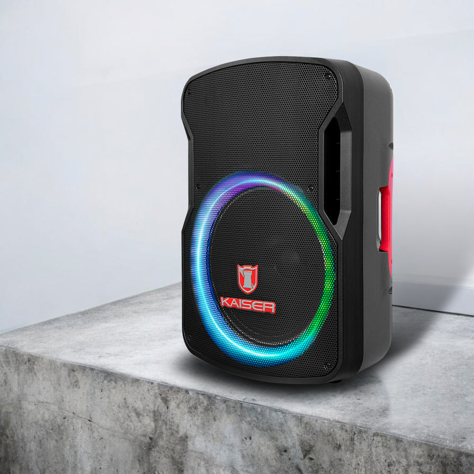 Bafle Kaiser MSA-7515MX para fiesta Bluetooth negro
