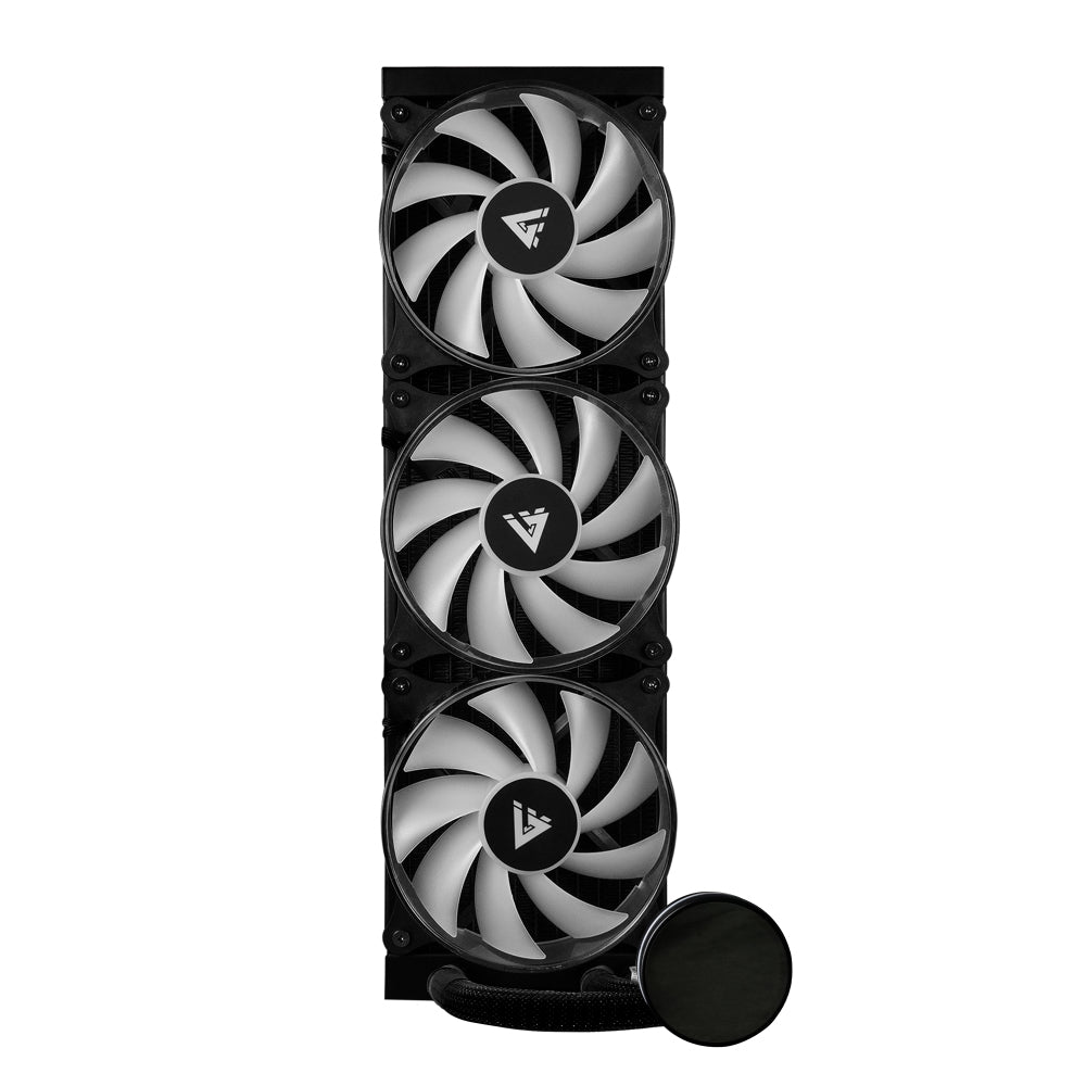 Enfriamiento Líquido Game Factor LQG700 360mm RGB 3 Fan 120mm Color Negro