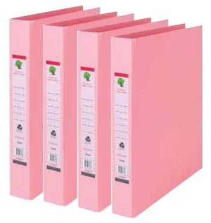 Techmakro KITCARP4-1RS carpeta Cloruro de polivinilo (PVC) Durazno Carta, Folder de archivo convencional, Mate, 250 hoja