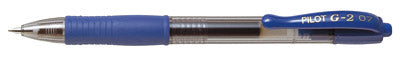 Pilot G2 Gel Ink Roller Ball Pen, Extra Fine Point, Blue Azul 0,4 pieza(s)
