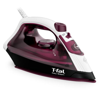 T-Fal FV1951X0 plancha Plancha a vapor Piso de cerámica 1200 W Borgoña, Blanco, 100 g/min