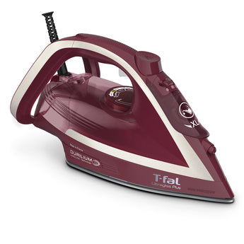 T-Fal FV6821X0 plancha Plancha a vapor Suela de Durilium 1800 W Burdeos, Blanco, 180 g/min
