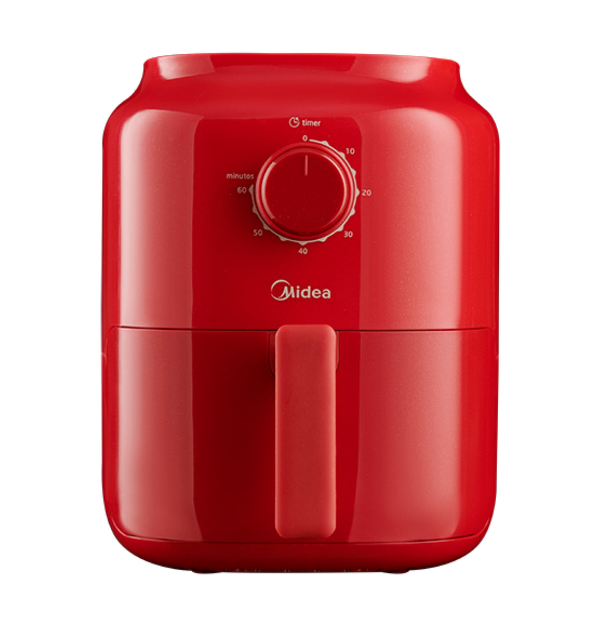 Midea MAF35C2MR freidora Sencillo 3 L Independiente 1325 W Rojo, 200 °C, 60 min, Giratorio